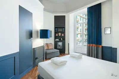 Letto o letti in una camera di Le Mummarelle