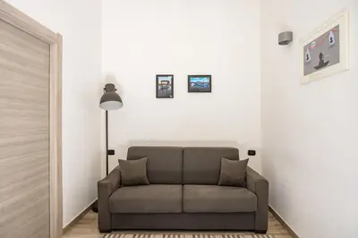 Area soggiorno di Palazzo Mormando - Modern Apartment
