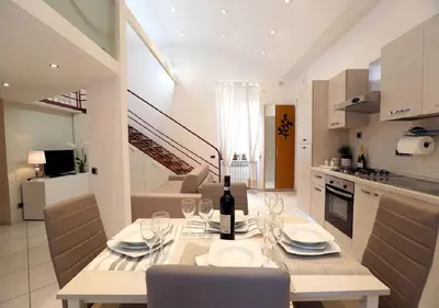 Cucina o angolo cottura di Maison Mele Luxury Apartment