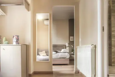 Letto o letti in una camera di Il Sanfilippo