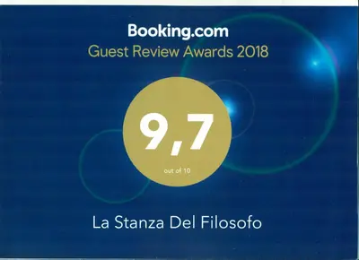 Certificato, attestato, insegna o altro documento esposto da la stanza del filosofo