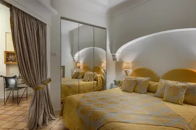 Letto o letti in una camera di Weekend a Napoli