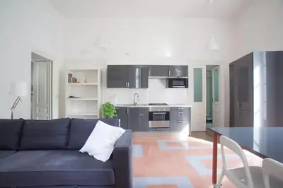 Cucina o angolo cottura di Casa Conforti luminosa in centro