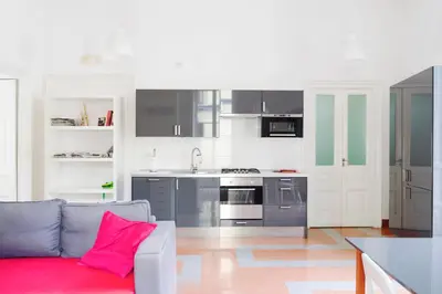Cucina o angolo cottura di Casa Conforti luminosa in centro