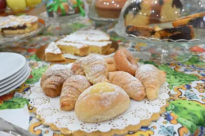 Cibo presso il bed & breakfast o nelle vicinanze