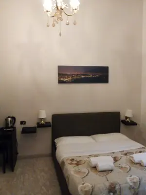 Letto o letti in una camera di LA dimora di re Ferdinando