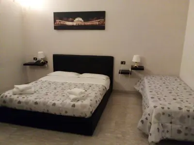 Letto o letti in una camera di LA dimora di re Ferdinando