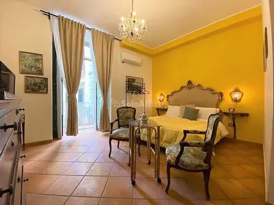 Area soggiorno di B&B Donna Anna