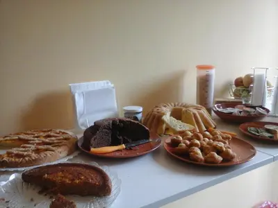 Cibo presso il bed & breakfast o nelle vicinanze