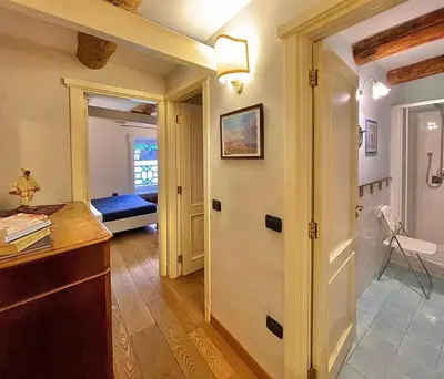 Letto o letti in una camera di B&B Palazzo Solimena