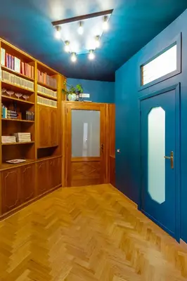 Biblioteca nell'appartamento