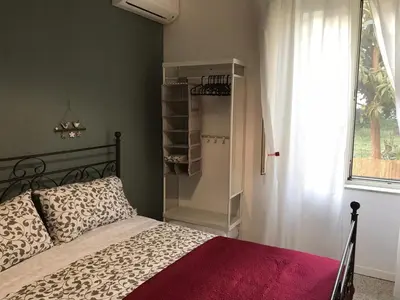 Letto o letti in una camera di Il Giardino Di Vico Neve
