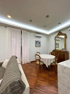 Area soggiorno di Trinità degli Spagnoli house