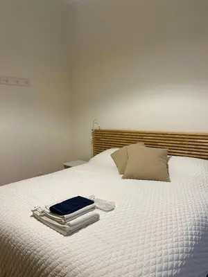 Letto o letti in una camera di Trinità degli Spagnoli house