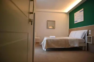 Letto o letti in una camera di Napoli Central Gate