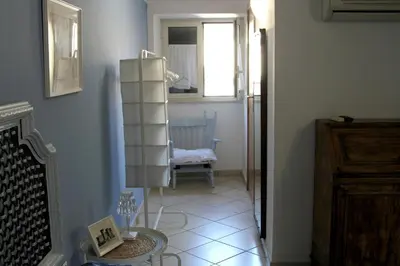 Letto o letti in una camera di Casa Avallone