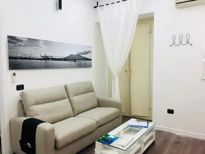 Area soggiorno di Scugnizzo Apartment