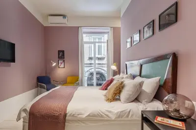 Letto o letti in una camera di TreSette Toledo