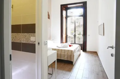 Letto o letti in una camera di Vic' Street B&B