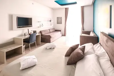 TV o dispositivi per l'intrattenimento presso Toledo 16 Luxury Suites