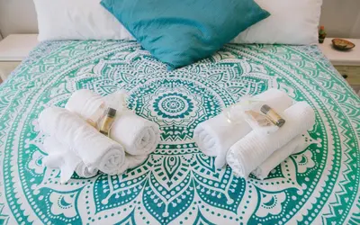 Letto o letti in una camera di Bed in Naples