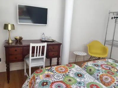 Letto o letti in una camera di Mansarda Bellini 84