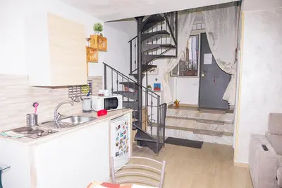 Cucina o angolo cottura di Vecchia Napoli apt 20