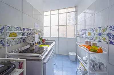 Cucina o angolo cottura di GOCCE VILLAS - Il Limoncello Historical center of Naples