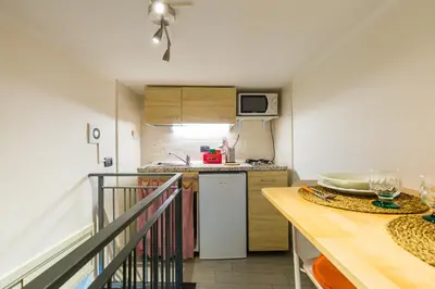 Cucina o angolo cottura di #Casa Totò - L'Oro di Napoli