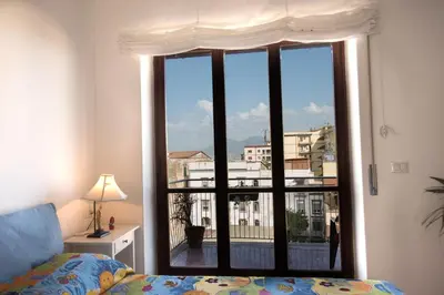 Letto o letti in una camera di Panorama Vesuvius Central (in front of the metro)