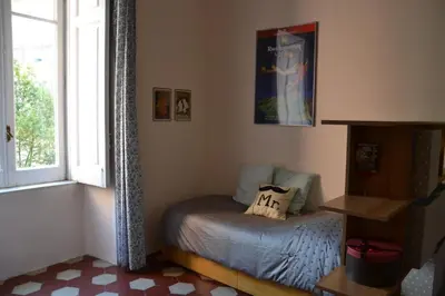 Letto o letti in una camera di Casa Arcoiris