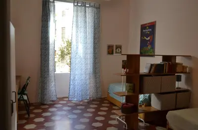 Area soggiorno di Casa Arcoiris
