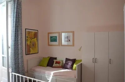 Letto o letti in una camera di Casa Arcoiris