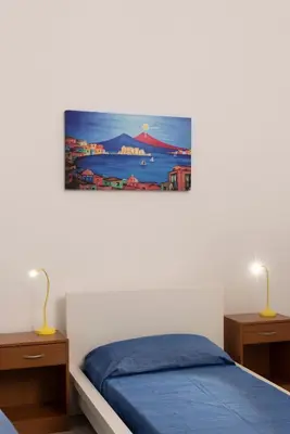 Letto o letti in una camera di Geco's Apartment