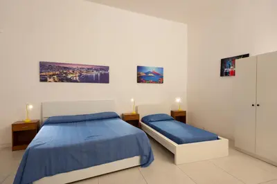 Letto o letti in una camera di Geco's Apartment