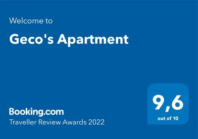 Certificato, attestato, insegna o altro documento esposto da Geco's Apartment