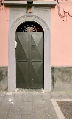 Facciata o entrata di Casa Giró