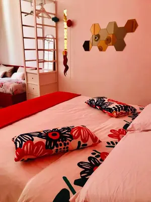 Letto o letti in una camera di Arianiello Suite a due passi dal Cristo Velato