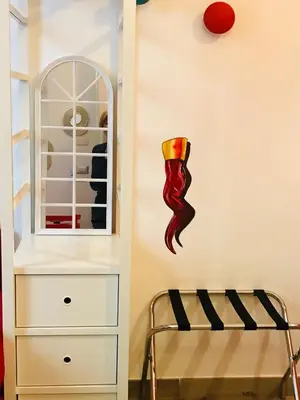 Letto o letti in una camera di Arianiello Suite a due passi dal Cristo Velato