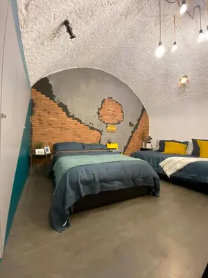 Letto o letti in una camera di Casa Velata a Spaccanapoli