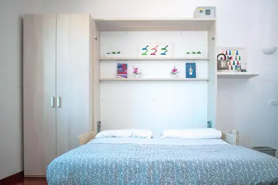 Letto o letti in una camera di Il Gabbiano Napoli