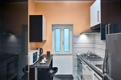 Cucina o angolo cottura di Suite Borbonica