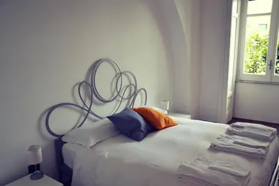 Letto o letti in una camera di Casa del Cedro