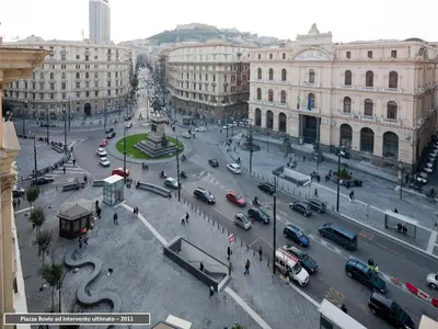 Vista generica su Napoli o vista sulla città dall'interno del bed & breakfast