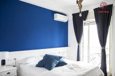 Letto o letti in una camera di South Hands