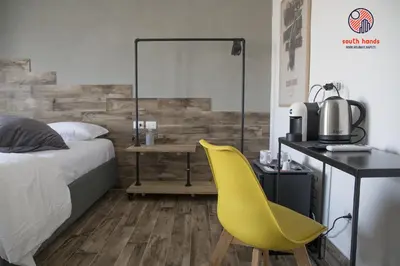 Letto o letti in una camera di South Hands