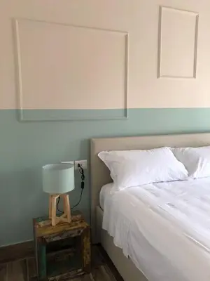 Letto o letti in una camera di South Hands