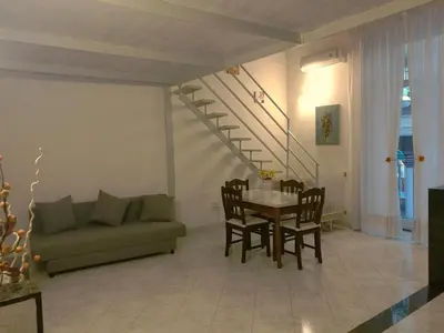 Area soggiorno di Ciuciu' Naples Apartment