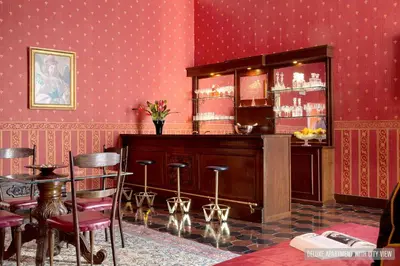 Salone o bar di La Casa Sul Nilo
