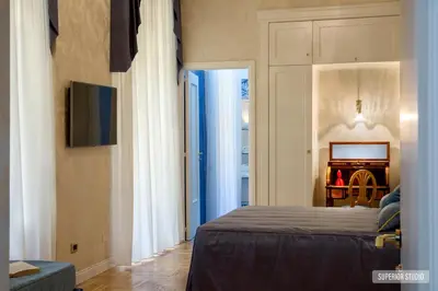 Letto o letti in una camera di La Casa Sul Nilo